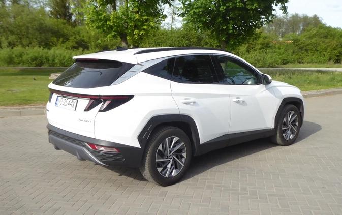 Hyundai Tucson cena 97000 przebieg: 79200, rok produkcji 2021 z Ostróda małe 191